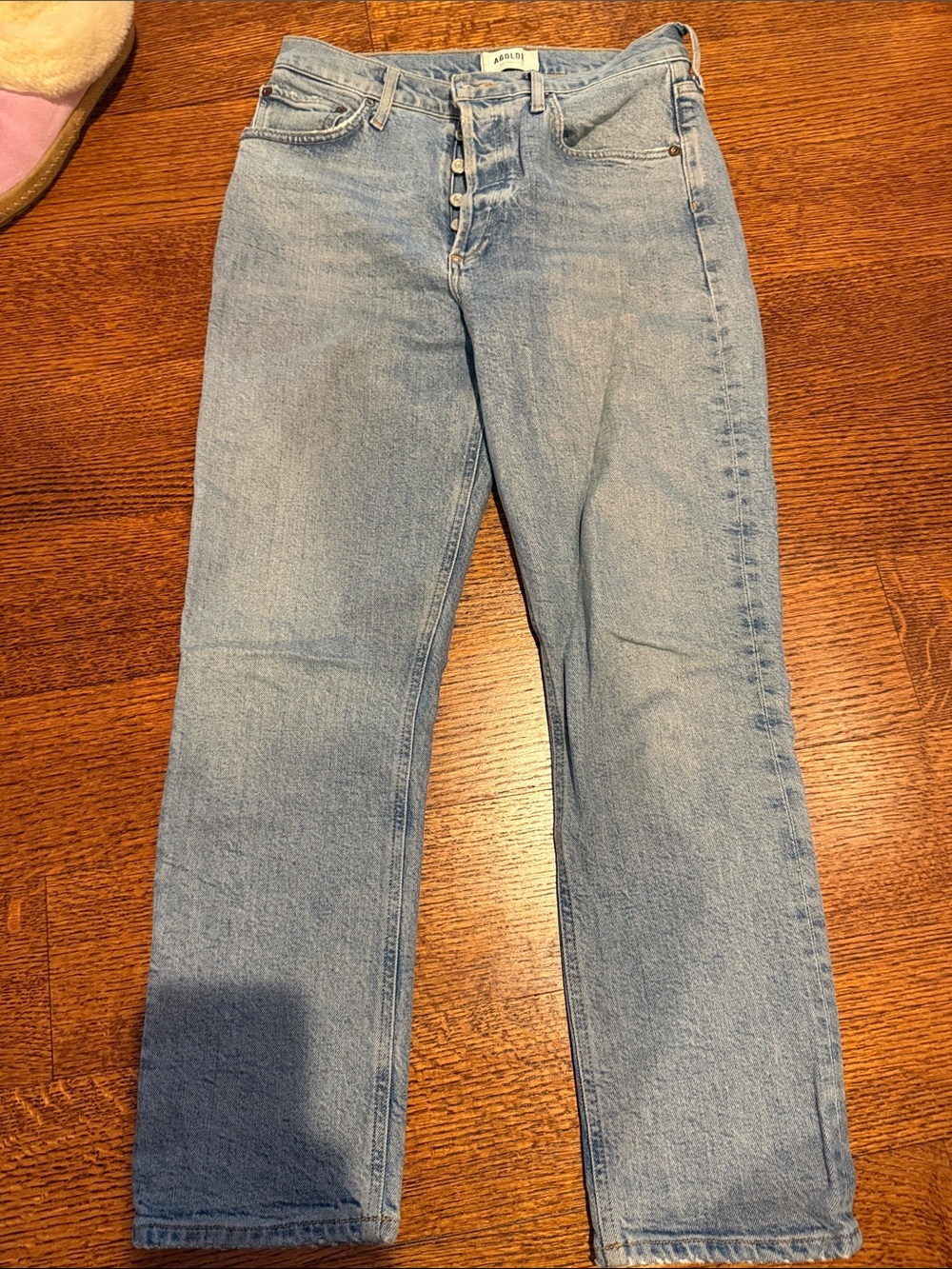 Agolde straight leg jeans